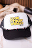 8 Ball Western Style Cowgirl Pearl & Small Dice Trucker Hat Chain - Whiskey Skies - BOHO RANCH SHOP