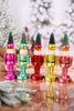 8" Nutcracker Candle with Christmas Tree Hat (5 Colors) - Whiskey Skies - 180 DEGREES