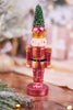 8" Nutcracker Candle with Christmas Tree Hat (5 Colors) - Whiskey Skies - 180 DEGREES