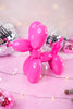 8" Pink Resin Balloon Dog - Whiskey Skies - RAZ IMPORTS