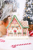 8.75" Light Up Gingerbread House - Whiskey Skies - RAZ IMPORTS