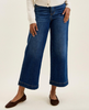 Judy Blue High Waist Tummy Control Ankle Length Wide Leg Jeans