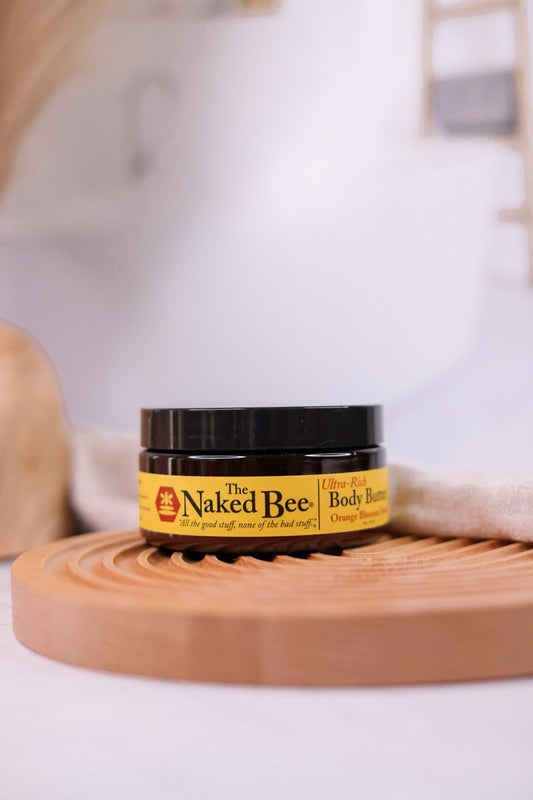 8oz Orange Blossom Honey Body Butter - Whiskey Skies - THE NAKED BEE