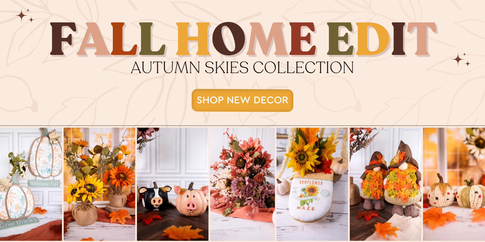 Fall Home Edit: Autumn Skies Collection