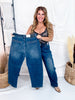 Judy Blue High Waist Arc Leg Jeans With Double Waistband