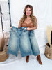 Judy Blue High Waist Culotte Jeans W/ Side Shaping Seams