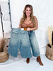 Judy Blue High Waist Culotte Jeans W/ Side Shaping Seams
