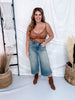 Sculpting Thong Bodysuit In Brown Lace