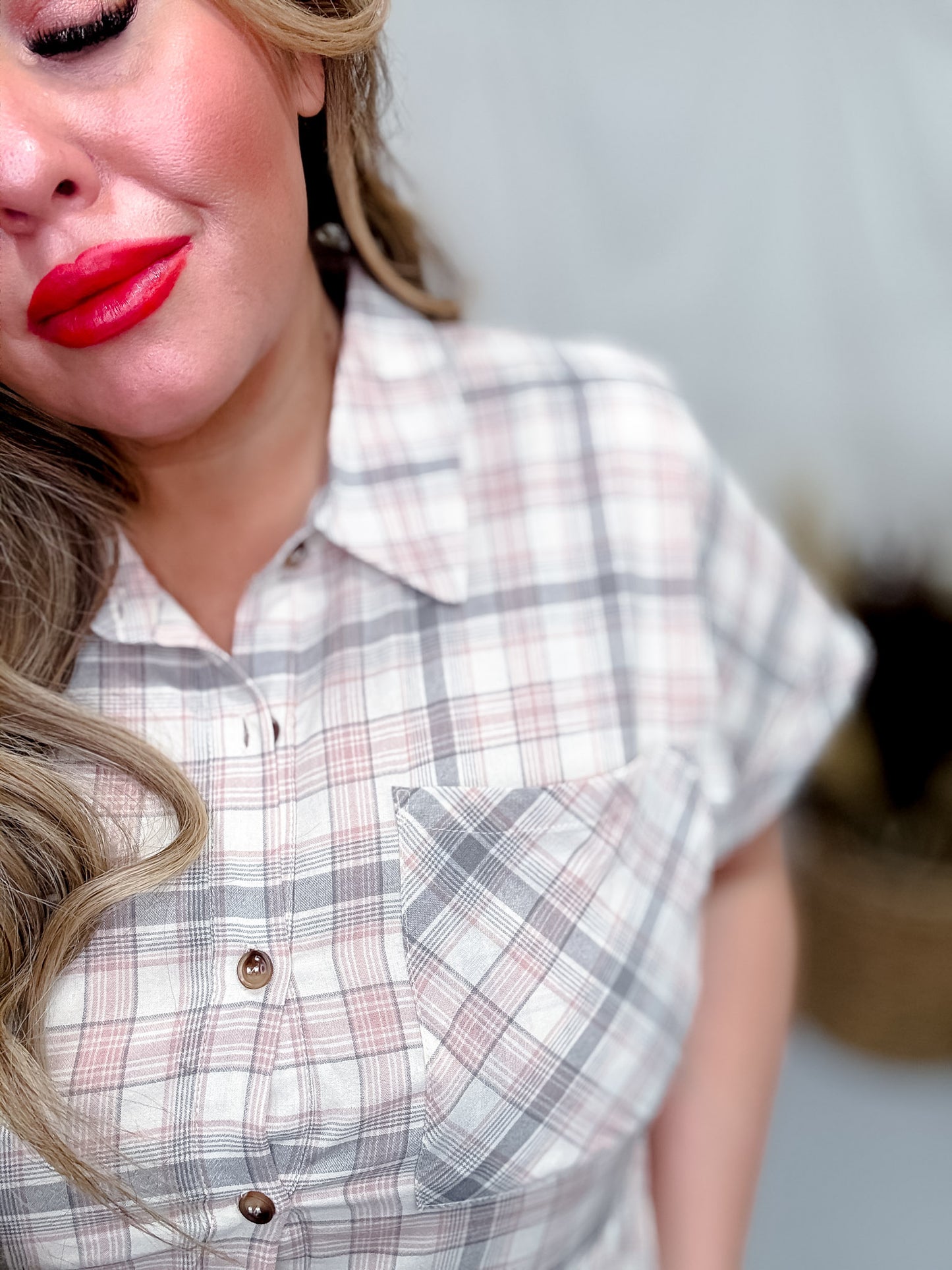 The Kendrick Plaid Shirt Dress