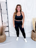 Black Leopard Print High Waist Leggings
