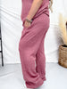 3 Piece Brushed Thermal Loungewear Set With Cardigan (8 Colors)