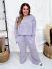 Brushed Soft Off Shoulder Top & Flare Pants Set (8 Colors)