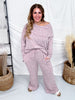 Brushed Soft Off Shoulder Top & Flare Pants Set (8 Colors)