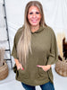 Hooded Poncho Style Sweater Top (7 Colors)