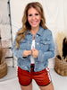 Judy Blue Classic Button Down Denim Trucker Jacket