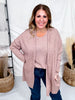 Hacci Striped Cardigan & Tank Top Set (5 Colors)