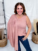 Hacci Striped Cardigan & Tank Top Set (5 Colors)