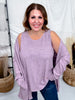 Hacci Striped Cardigan & Tank Top Set (5 Colors)
