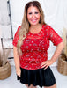 Bandana Babe Short Sleeve Mesh Top