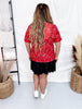 Bandana Babe Short Sleeve Mesh Top
