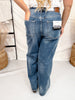 Judy Blue Destroy & Repair Baggy Wide Leg Jeans