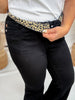 Judy Blue Garment Dyed Black Denim Flare Jeans