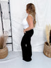 Judy Blue Garment Dyed Black Denim Flare Jeans