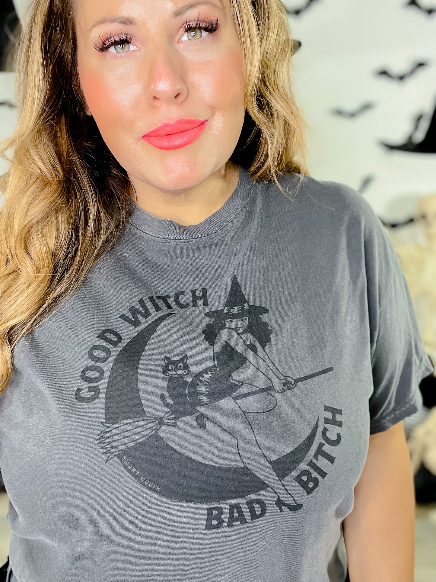 Good Witch Bad Bitch Crop Top