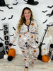 Spooky Pumpkin Halloween Pajama Set