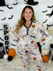 Spooky Pumpkin Halloween Pajama Set