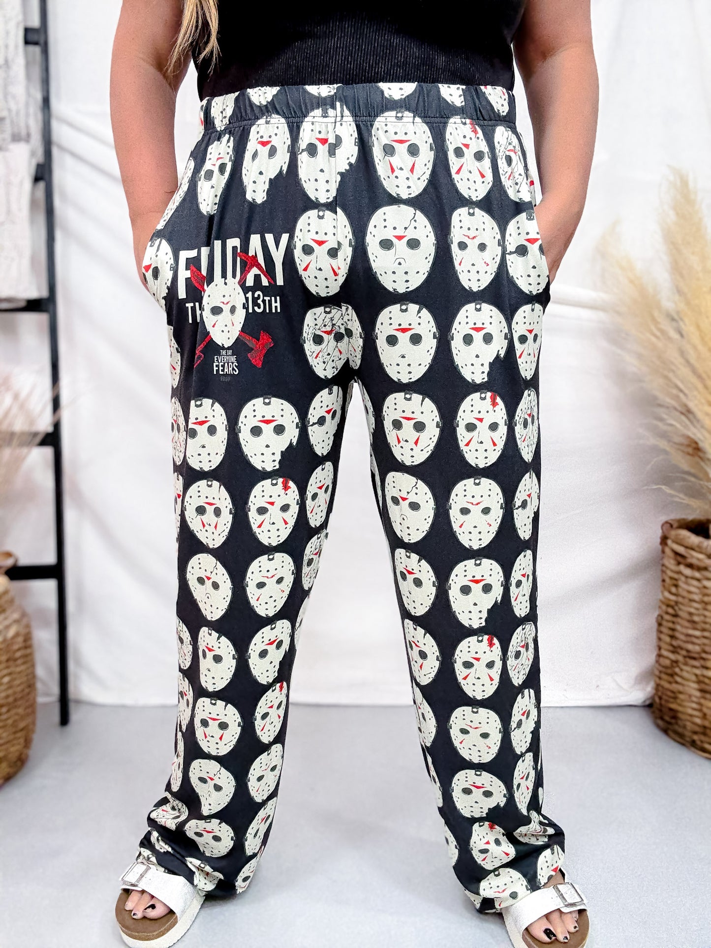Friday The 13th Licensed Loungewear Pants