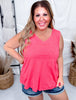 Cotton V-Neck Tank Top (8 Colors)