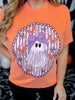Framed Girly Ghost Graphic Tee