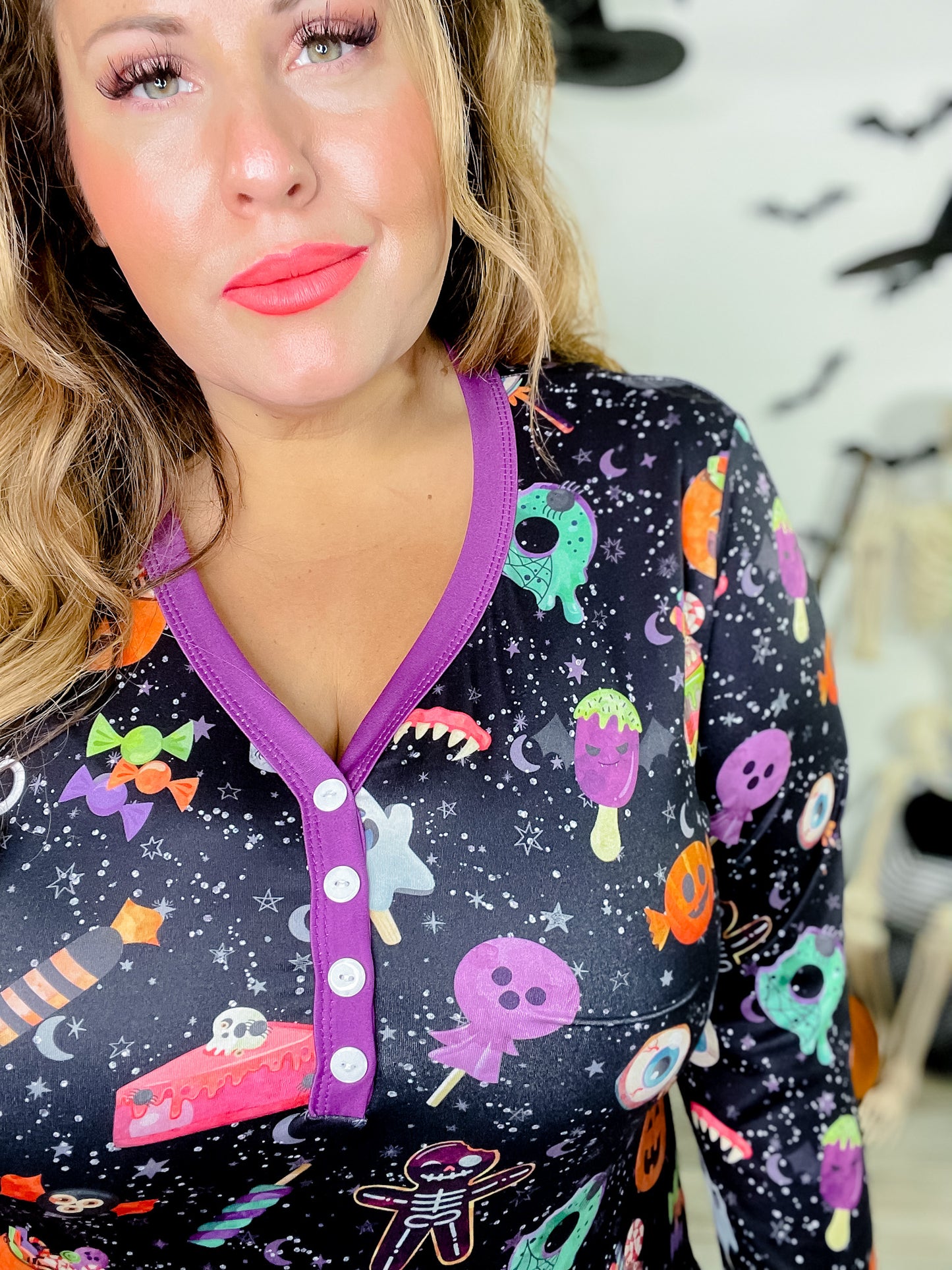 Spooky Night Halloween Pajama Set