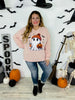 Pink Batty Ghost Sweatshirt