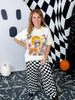 Halloween Raccoon Short Sleeve Graphic Tee