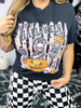 Howdy Halloween Black Short Sleeve Graphic Tee