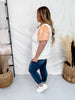 Short Sequin Sleeve Top W/ Sequin Pumpkin Design