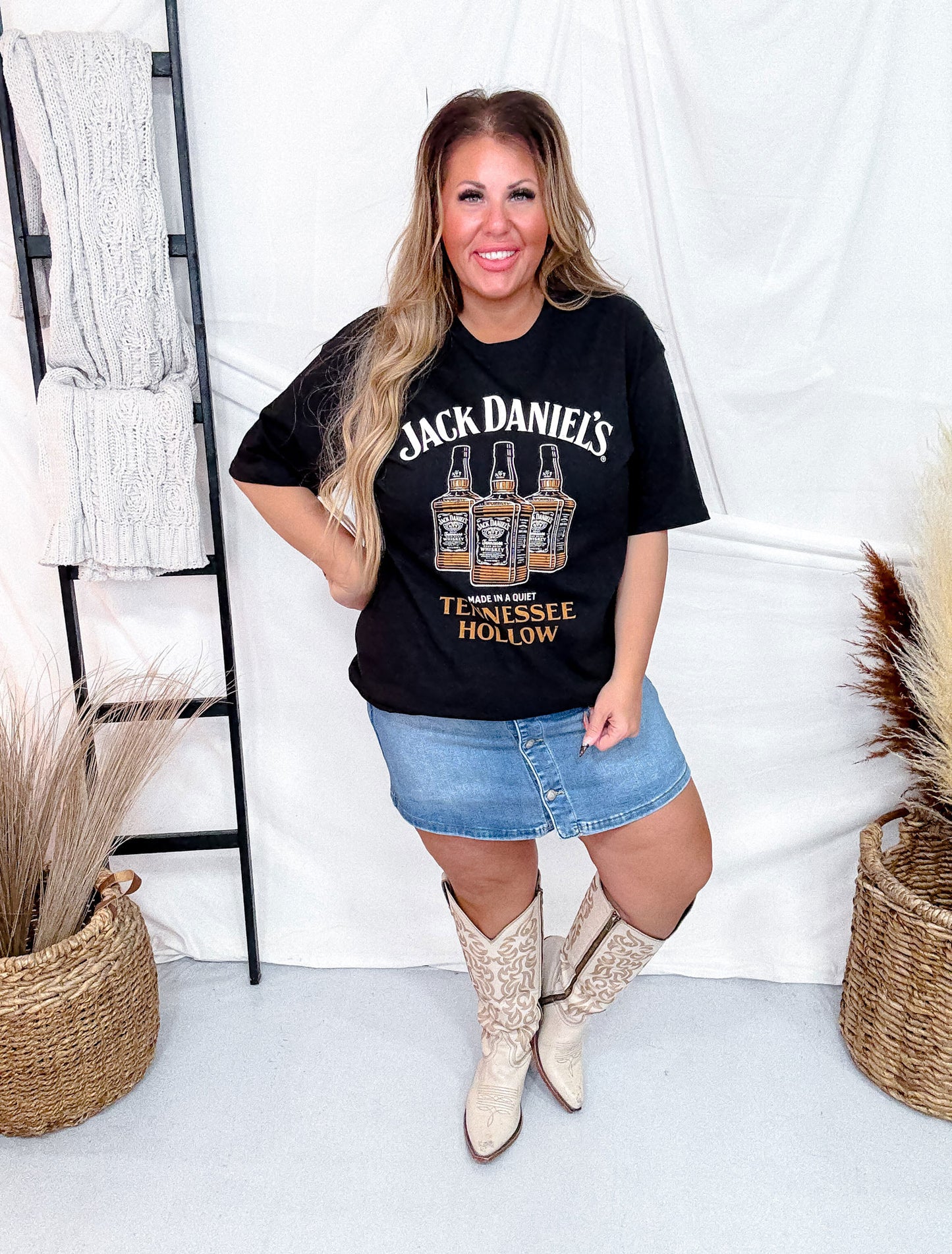 Licensed Jack Daniels Graphic T-Shirt