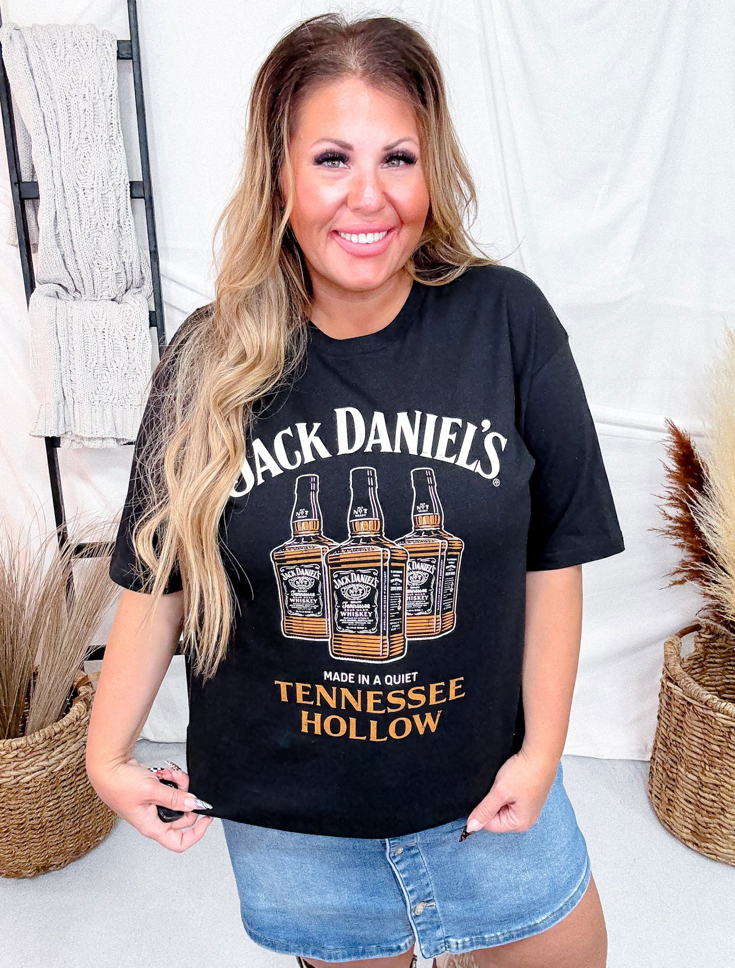 Licensed Jack Daniels Graphic T-Shirt