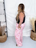 "Hogs & Kisses" Pink Loungewear Pig Print Pants