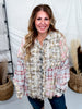 Olive & Mixed Color Washed Plaid Button Down Long Sleeve Shirt