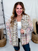 Olive & Mixed Color Washed Plaid Button Down Long Sleeve Shirt