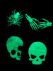 Glow In The Dark Knit Halloween Beanie (4 Styles)