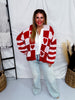 Valentine's Long Sleeve Sweater Cardigan