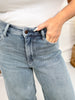 Judy Blue Liza Palazzo Ocean Fade Jeans