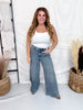 Judy Blue Liza Palazzo Ocean Fade Jeans