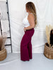 Judy Blue Boysenberry Retro Wide Leg Jeans