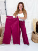 Judy Blue Boysenberry Retro Wide Leg Jeans