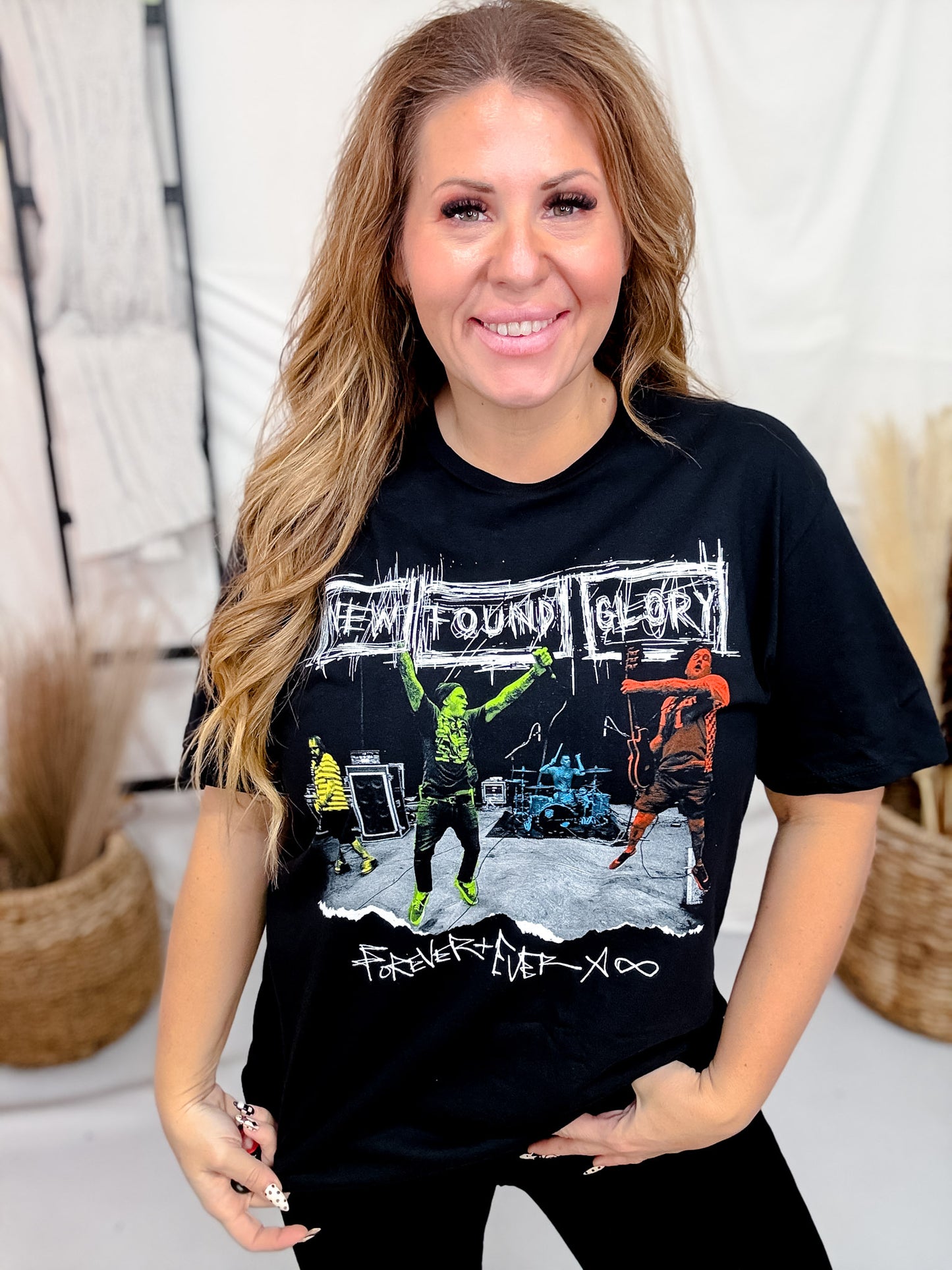 Licensed New Found Glory "Stage Fright" Graphic T-Shirt